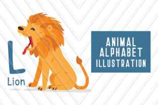Animal Alphabet L for Lion: A Creative Asset for Your Projects