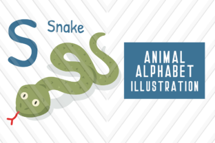 Animal Alphabet S for Snake: A Creative Asset for Modern Design