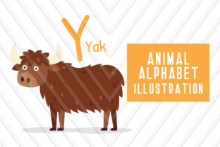 Animal Alphabet Y for Yak: A Creative Typeface for Bold Branding