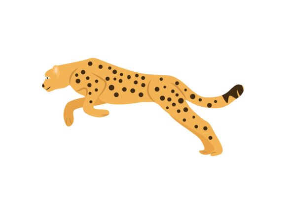 Cheetah Jumps Animal: Dynamic Design for Modern Brands