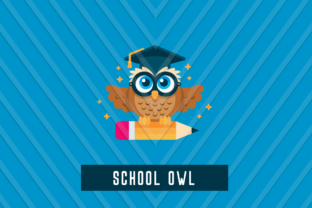 School Owl Animal: A Whimsical Font for Creative Projects