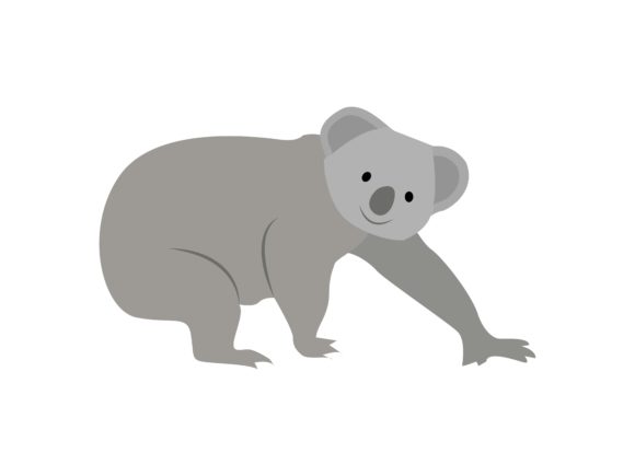 The Koala Walking Animal Illustration: A Design Asset for Every Creative Need