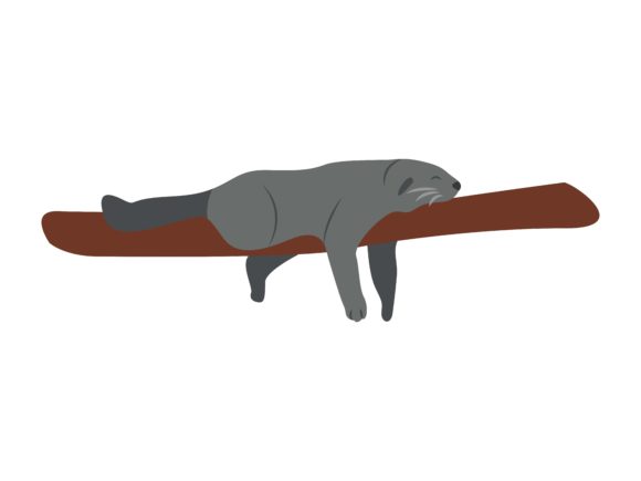 Unlocking the Charm of the Lazy Weasel Animal Illustration